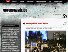 Tablet Screenshot of motorutamexico.com